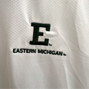 Eastern Michigan Men’s Small in White by Cutter & Buck NWT🏷